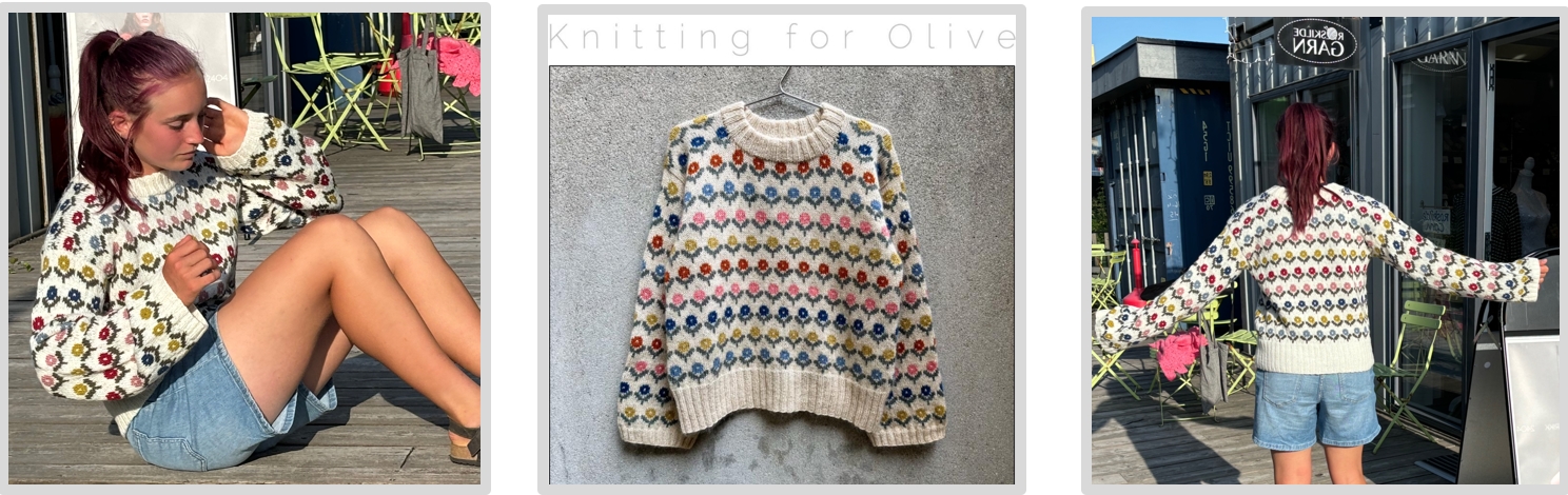 Strikket i Semilla GOTS, 100% Øko Uld